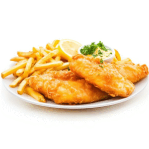 Fish Bites & Chips (5 pcs)